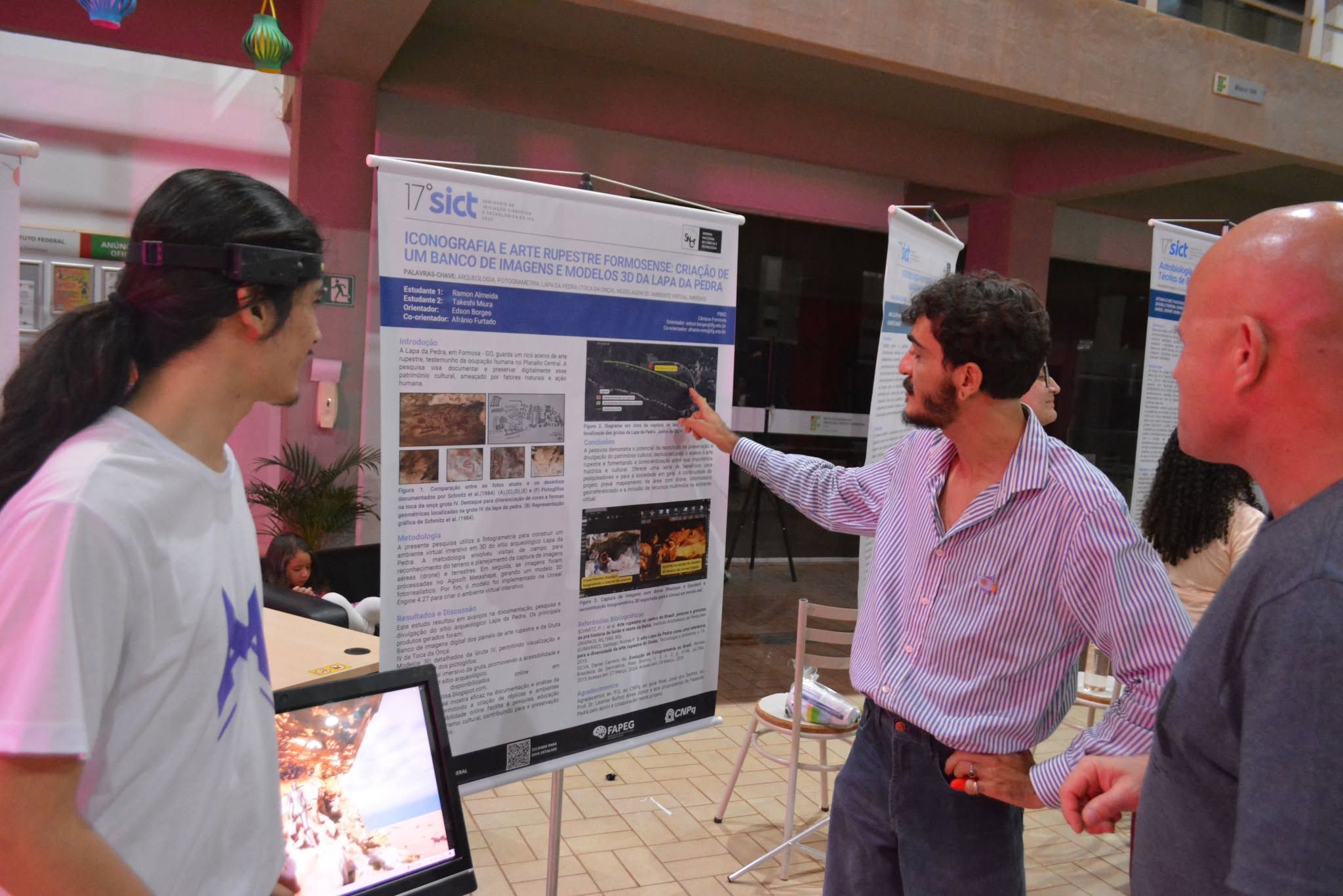 ramon e takeshi apresentando no sict local em formosa